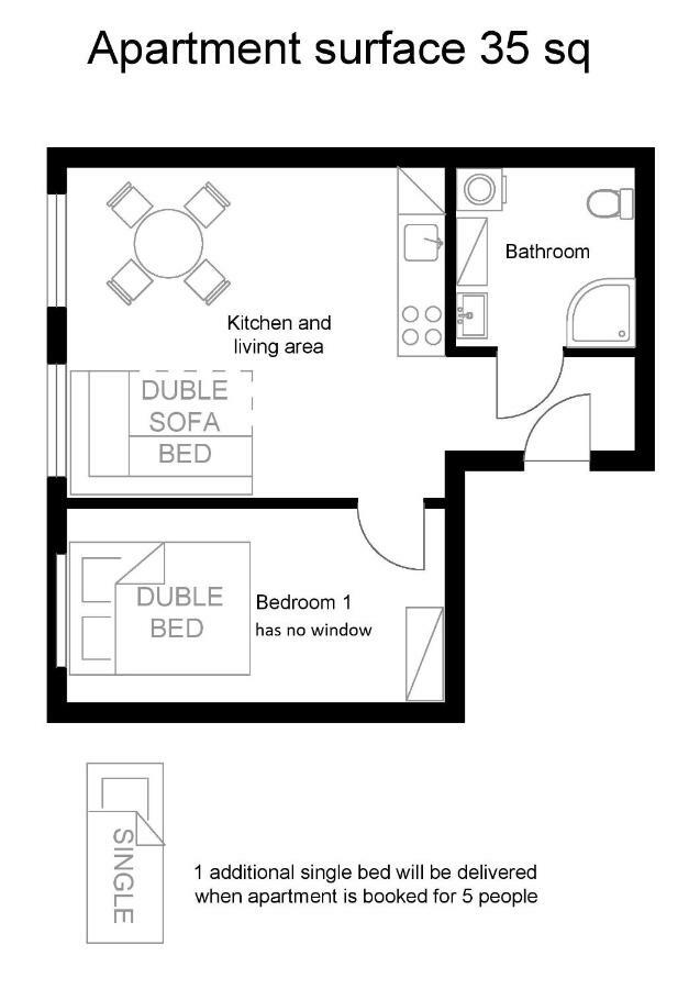 Trendy Apartment Kochanowskiego Street Краков Экстерьер фото